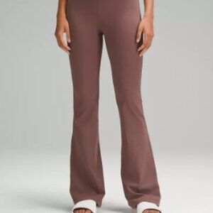 Lululemon Groove Super-High-Rise Flared Pants Dark Oxide Purple Maeve Size 6